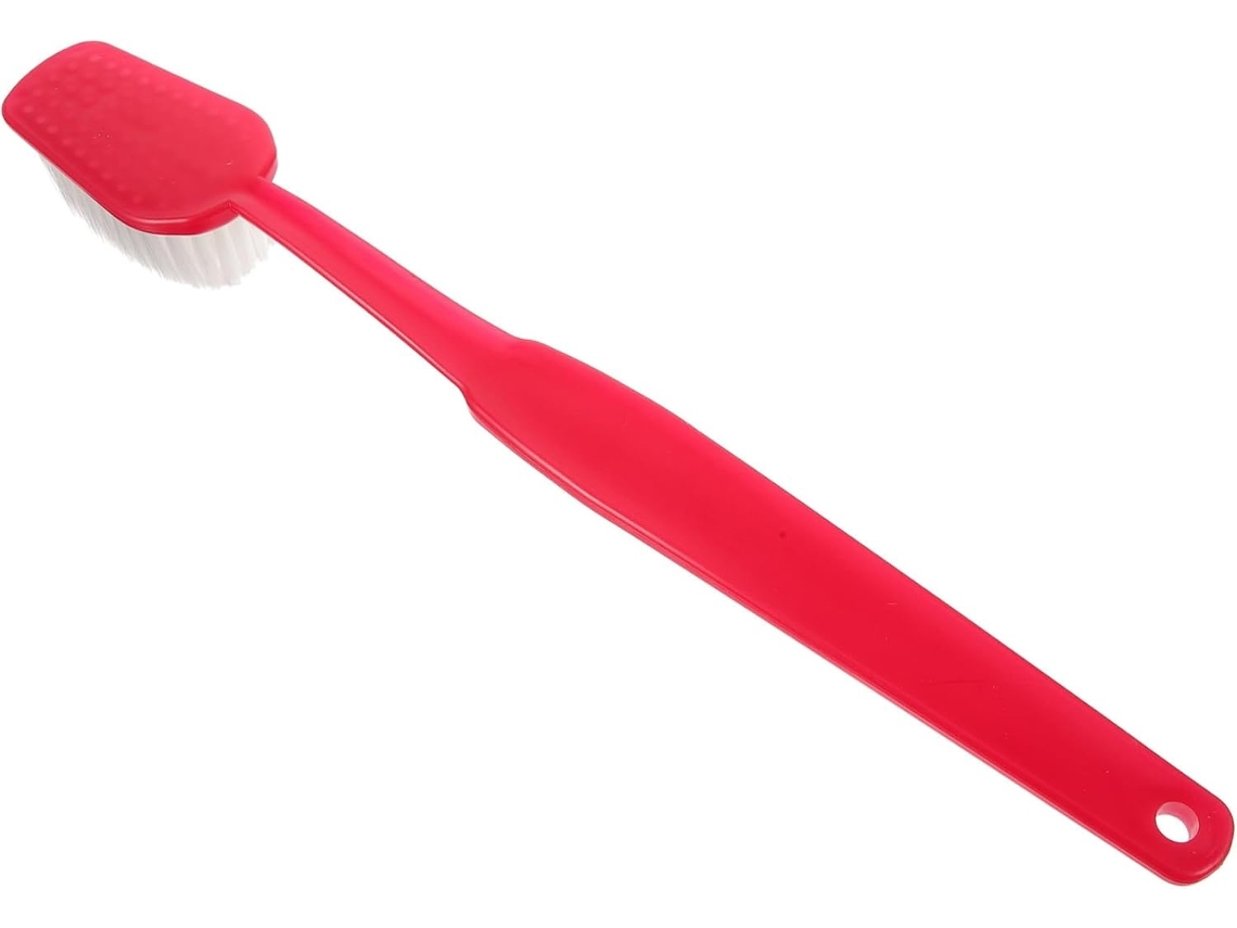 Lurelia Acessório De Duche Com Aplicador De Loção, Massagem Suave E Cor Vermelho, Uso Diário Prático