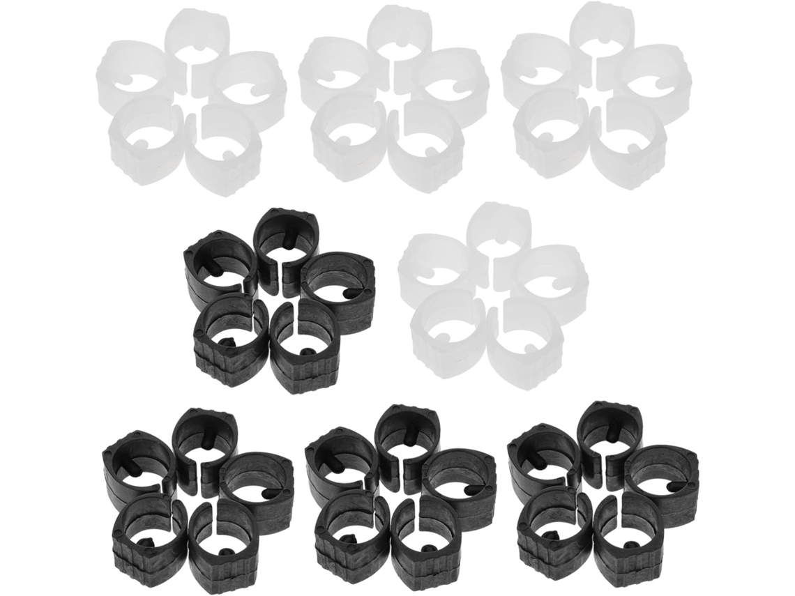 Tehaux Conjunto De 30-protetores Pés Mesa Em Formato U, Antiderrapantes, Em Plástico, Para Móveis E Pisos