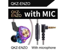 Fones de Ouvido Intra auriculares com Fio Microfone Hifi MDUG (roxo)