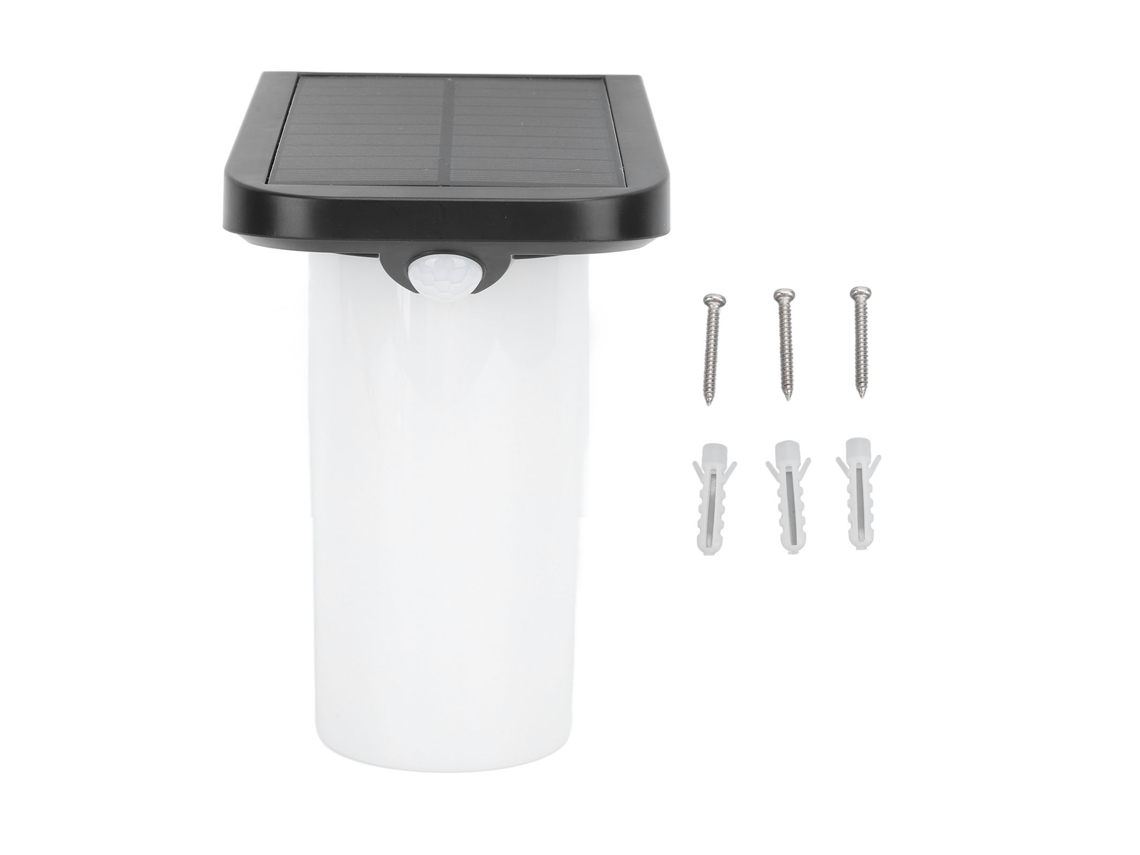 Lâmpada de Parede Solar com Sensor Ip54 Led 500lm | S/MARCA