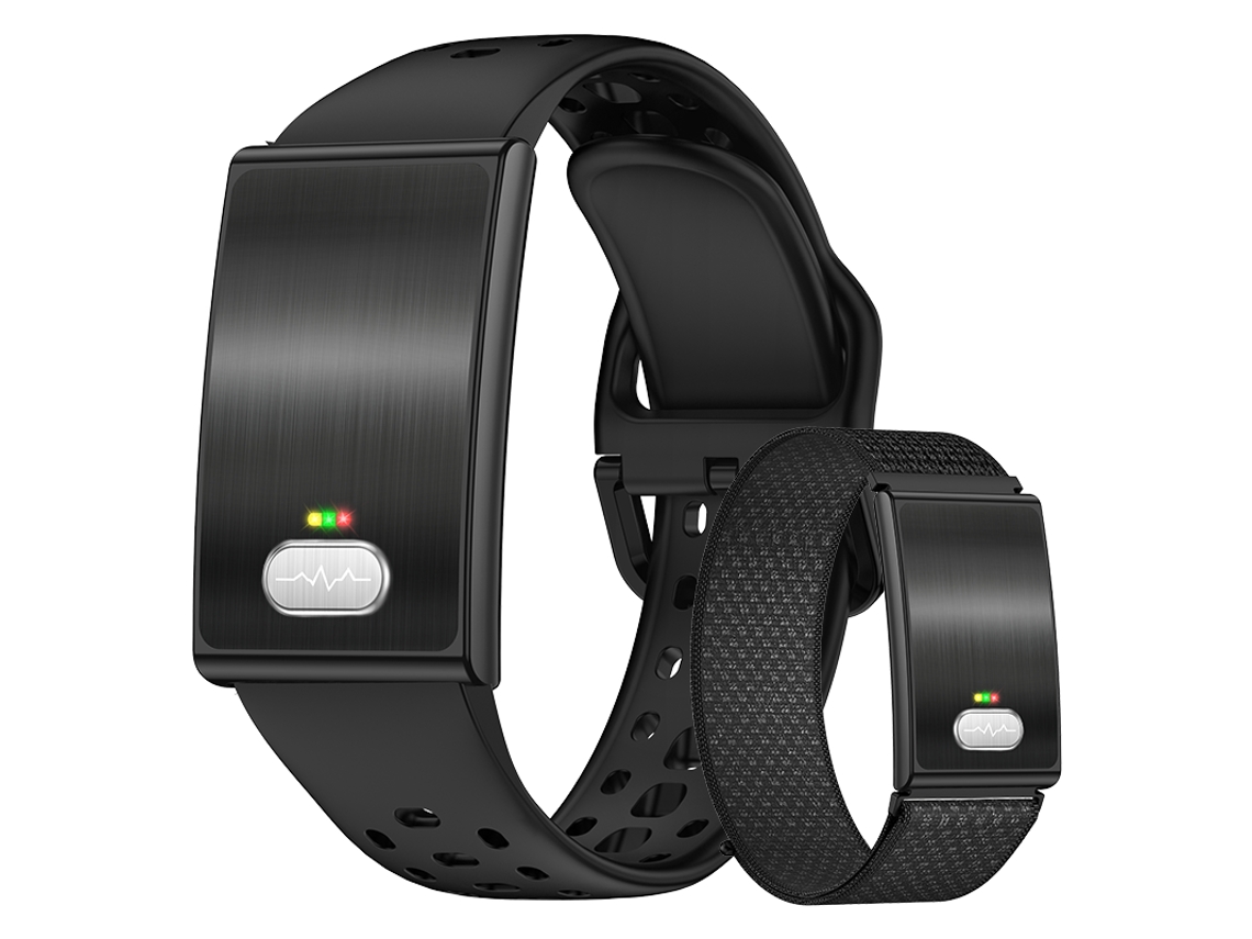 Pulseira Inteligente Es02 (ip68 - 188 Modos Desportivos - Monitorização De Saúde E Fitness - Preta)