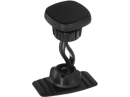 Suporte Magnético Para Celular Veicular Com Rotação De 360°, Em Material Abs.