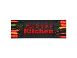 Vidaxl Tapete De Cozinha Lavável Com Design Hot Spicy 60x300 Cm