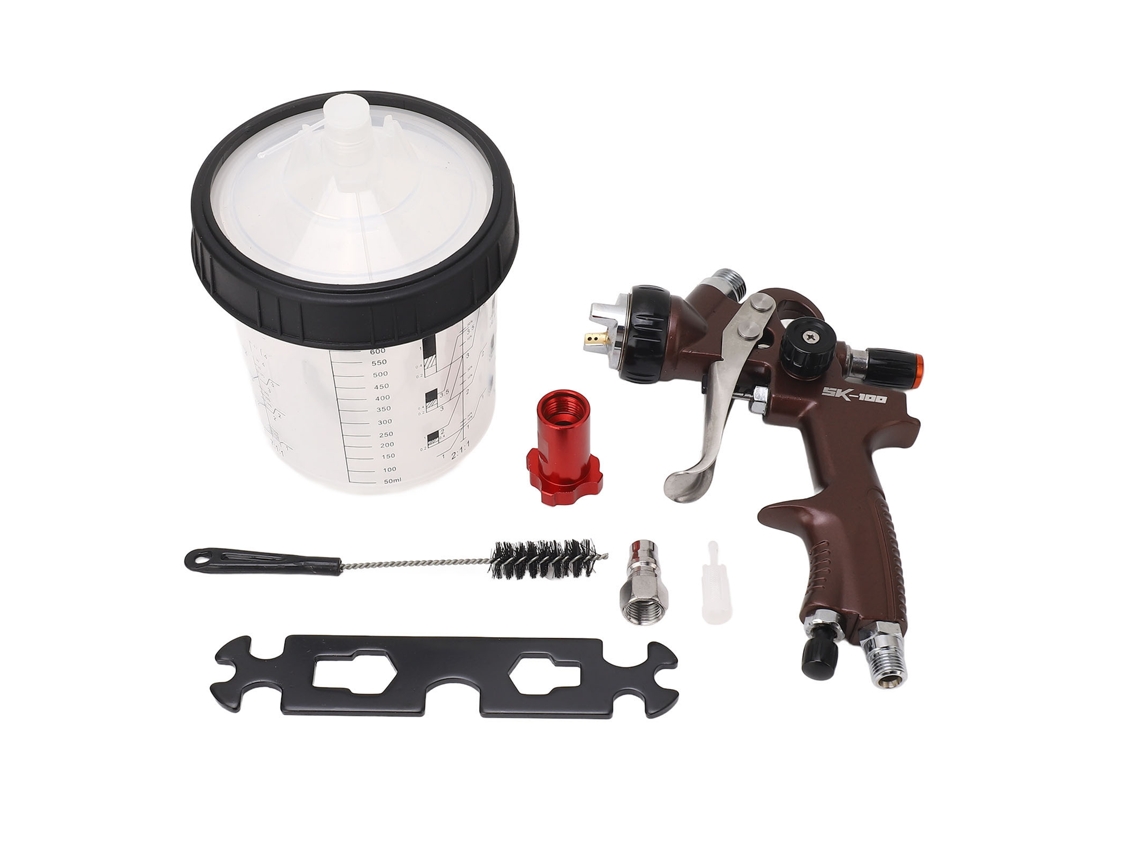 Kit Premium Pistola de Pintura com Ar Alta Atomização 1.3mm | S/MARCA