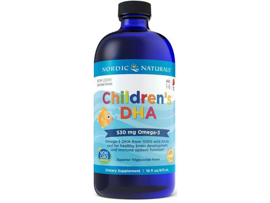 Nordic Naturals Dha Para Crianças 530 Mg 473 Ml 473 Ml