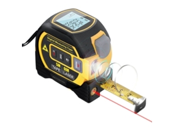 Medidor De Distância A Laser 3 Em 1 De 60 M, Fita Métrica De 5 M, Sem Bateria Aquaforge