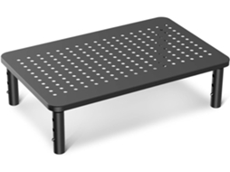 Lurelia Suporte Para Monitor Ajustável, Antiderrapante, Com Ventilação, Em Metal