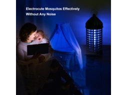 Lâmpada inseticida Primerox UV para eliminação de mosquitos, ideal para uso doméstico.