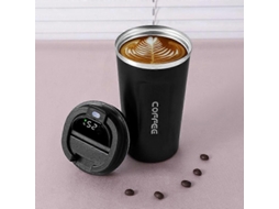 Garrafa Térmica Inteligente Para Café Com Visor Led E Temperatura Ly Ebike