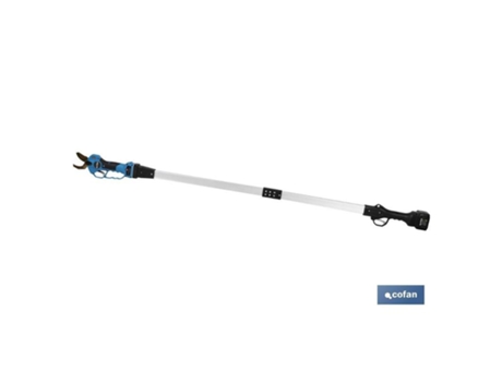 Conjunto Tijeras De Podar A Batería Pértiga Extensible 130 Cm Cofan