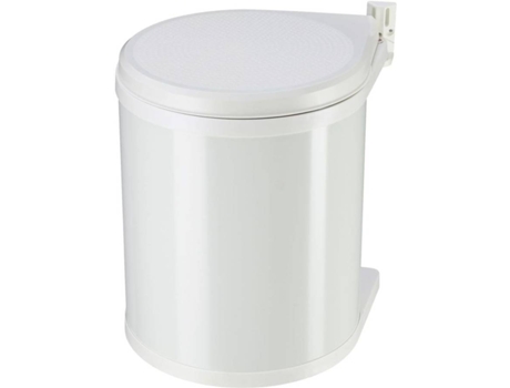 Caixote de Lixo HAILO Compact Box 15 L Branco (28.9 x 36.5 cm - Aço)