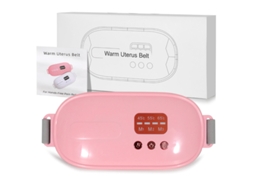 Cinto Uterino 3 Níveis de Calor + Vibração, Alivia Dores Menstruais e Aquece a Barriga, Presente Útil e Carinhoso para Mulher STELASPLEN