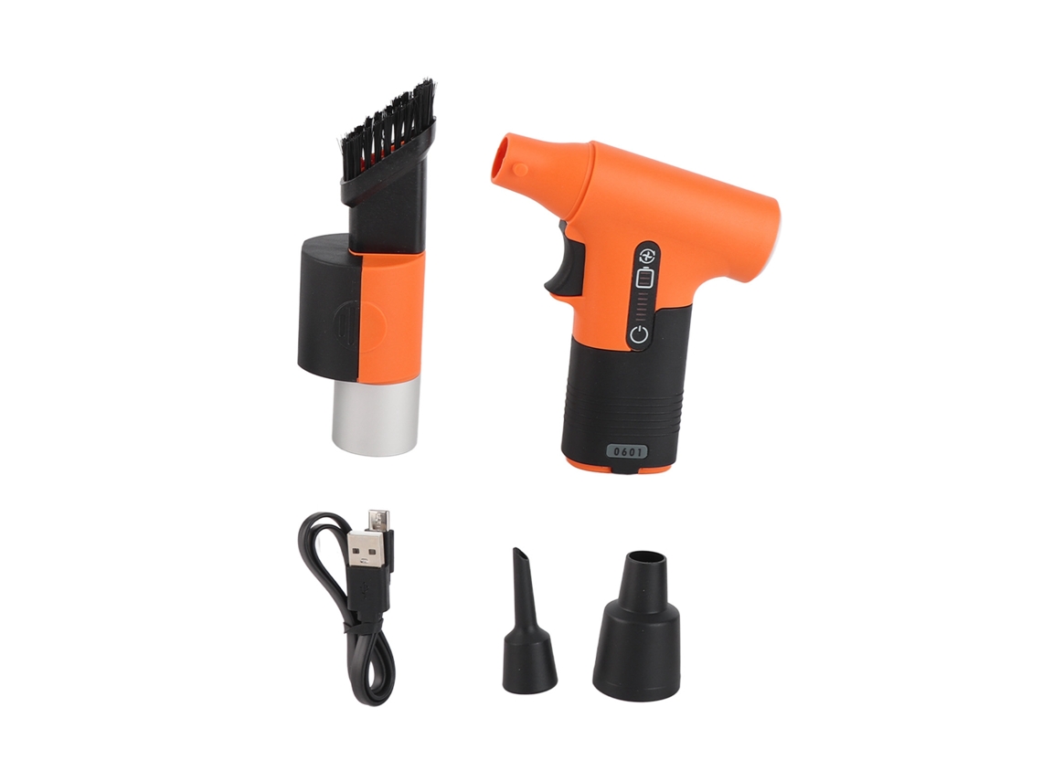 Duster Elétrico Portátil 130000rpm Sucção e Soprador Bateria Recarregável | S/MARCA