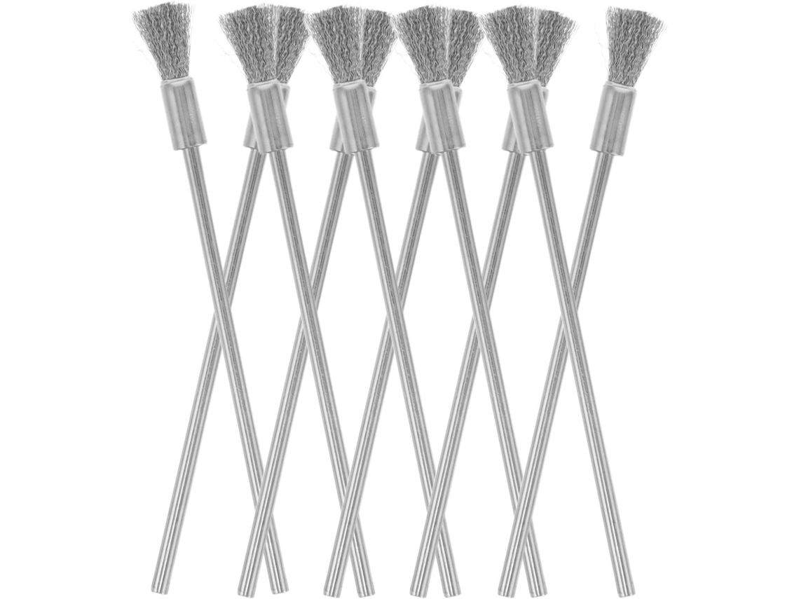 Conjunto De 10 Escovas Yarnow, Cabo Longo, Multifuncionais E Duráveis, Em Aço Inoxidável, Para Remoção De Manchas E