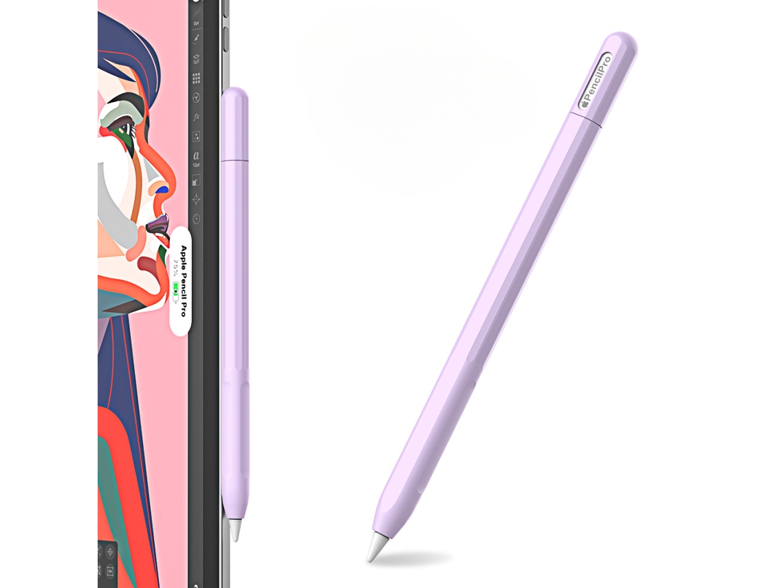 Capa Yuysan Para Apple Pencil Pro 4 Roxo