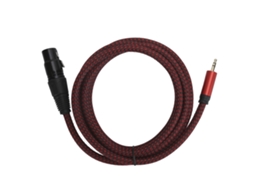 Aetheria cabo Xlr Fêmea para 3.5mm Jack Balançado Microfone 24awg 2m Jd6029 Jorindo