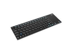 Teclado Sem Fio Hmwy Qwert Com Touchpad E Teclado Flexível Everley891