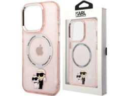 Capa Rígida Karl Lagerfeld Para Iphone 14 Pro Max 6.7 Icônico Karl