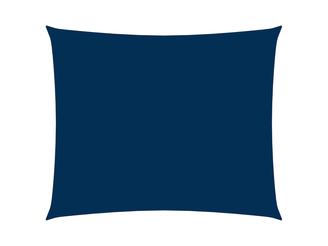 MAISON EXCLUSIVE Vela de proteção solar retangular em tecido Oxford azul 3x5 m