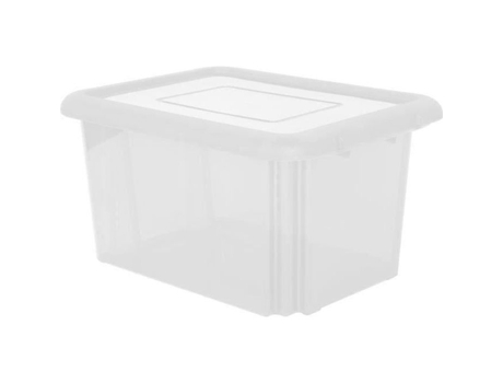 Caixa De Armazenamento Eda Plastic Funny Box 55 L Natural 57,5 X 44 X 31 Cm Eda Plastique
