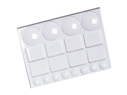 Palete Xxl Retangular Em Plástico 32 X 24,5 Cm Oz International
