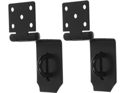 Conjunto De 2-travas Aço Inoxidável Em Ângulo Reto Para Portas E Portões, Montagem Em Superfície, Uso Interno E Externo