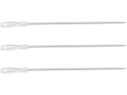 Escova De Limpeza Ralos Flexível Tofficu 45cm, 3 Peças Com Cerdas De Nylon Rotativas, Limpador Reutilizável Para Pias E