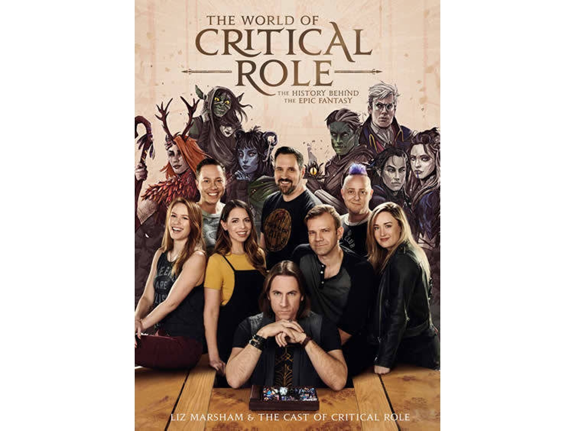 Livro The World Of Critical Role de Liz Marsham (Inglês)