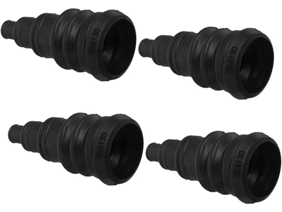 Kit Com 4 Peças De Ilhós Borracha Para Proteção Cabos Automotivos.