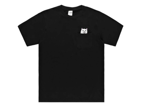 T-Shirt de Homem RIPNDIP Corta Lord Nermal Preto (M)