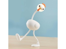 Luminária Noturna Divertida Que Muda De Forma, Luminária Noturna Fofa Em Formato De Galinha, 3 Níveis Ajustáveis Para