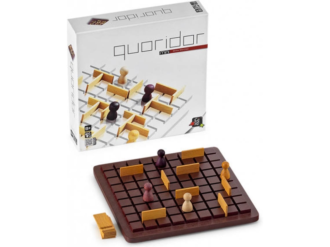 Jogo De Estratégia Abstrata Do Quoridor Quizrider game De Tabuleiro