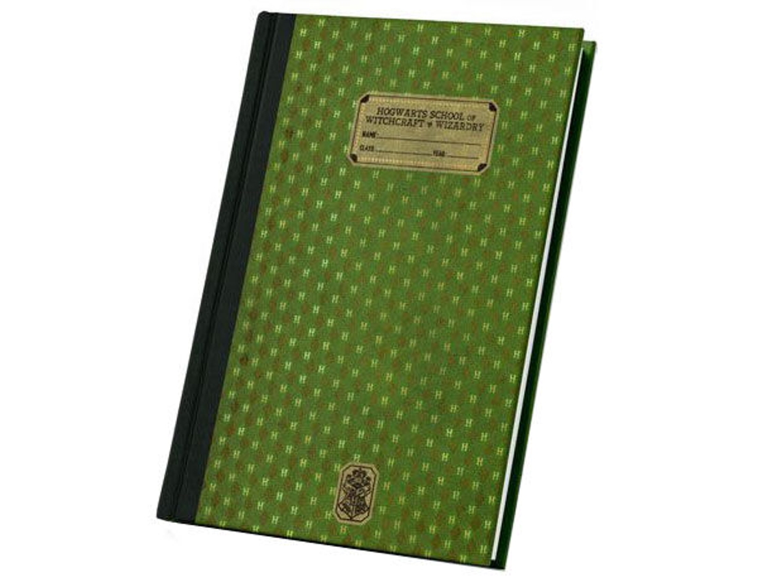 Bloco De Notas Premium Harry Potter Slytherin