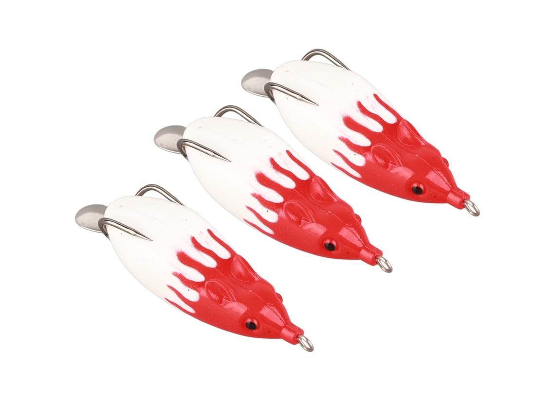 Isca Artificial Sequin Snakehead 3pcs 2