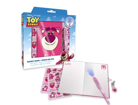Kids Euroswan Diario Más Bolígrafo Mágico Lotso Disney Toy Story Lts00011 Kids Euroswanp25