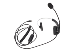Aetheria fone de Ouvido para Telefone Fixo com Cancelamento de Ruído Ajustável 330° para Centros de Chamadas