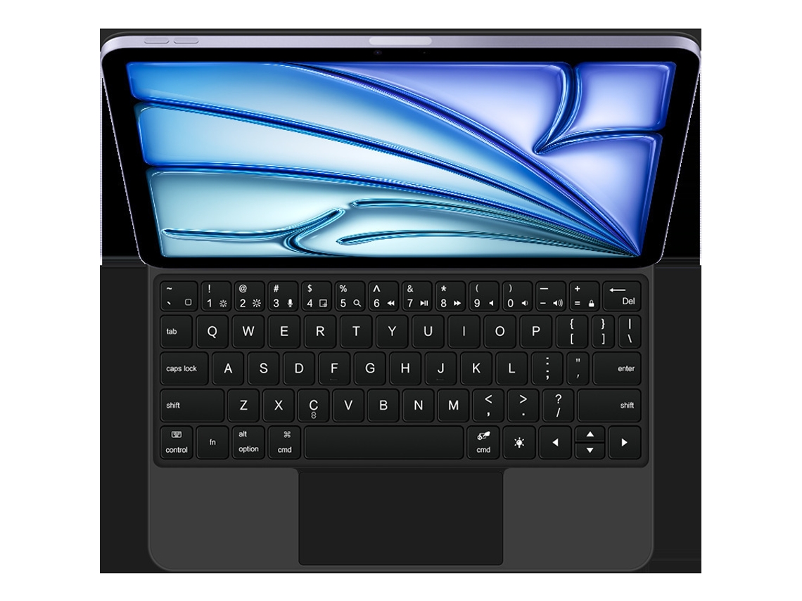 Capa de Teclado Bluetooth Omni para iPad Pro 13" 2024, com Magic Keyboard, branco | XIAOMOYU