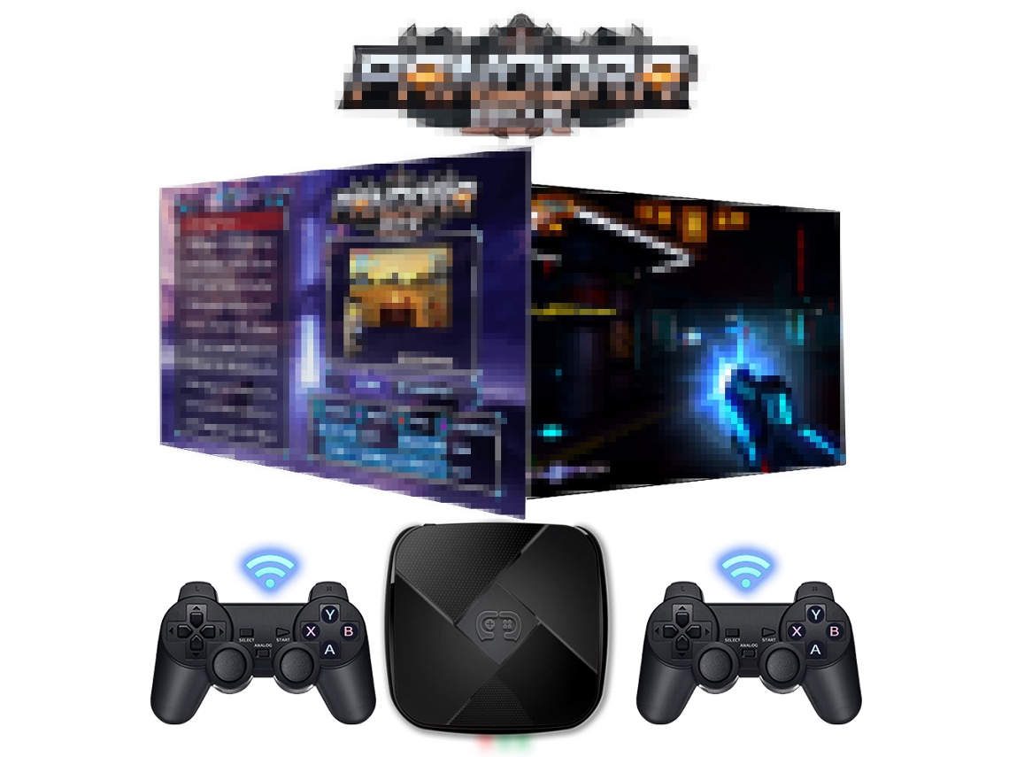 Console De Jogos I3 4k Com 10000+ Jogos 2 Jogadores