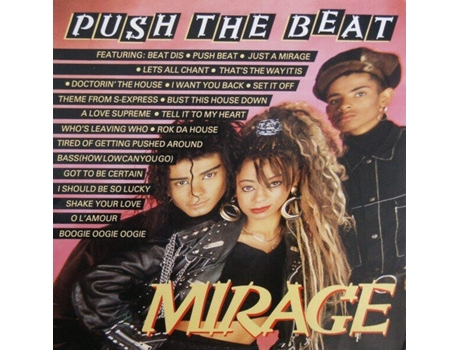 Vinil Push The Beat Debut Edge Records