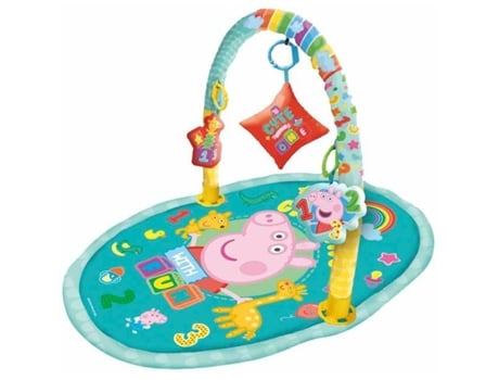 Atividades na academia Peppa Pig