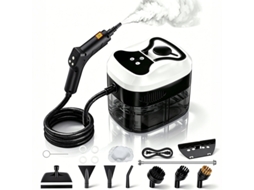 Limpador a Vapor Portátil 1800w 3 Bar, 6 Ajustes, Depósito 1l com 3 Acessórios YADIMI