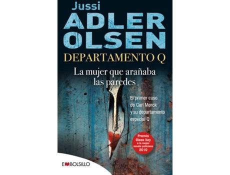 Livro Déartamento Q. La mujer que arañaba las paredes de Jussi Adler-Olsen