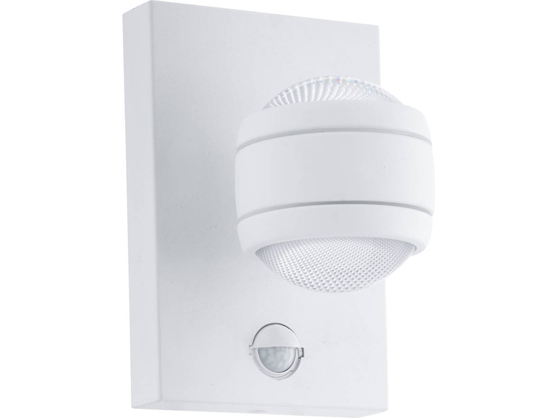 Candeeiro Exterior de Parede EGLO Sesimba 1 Sensor Branco
