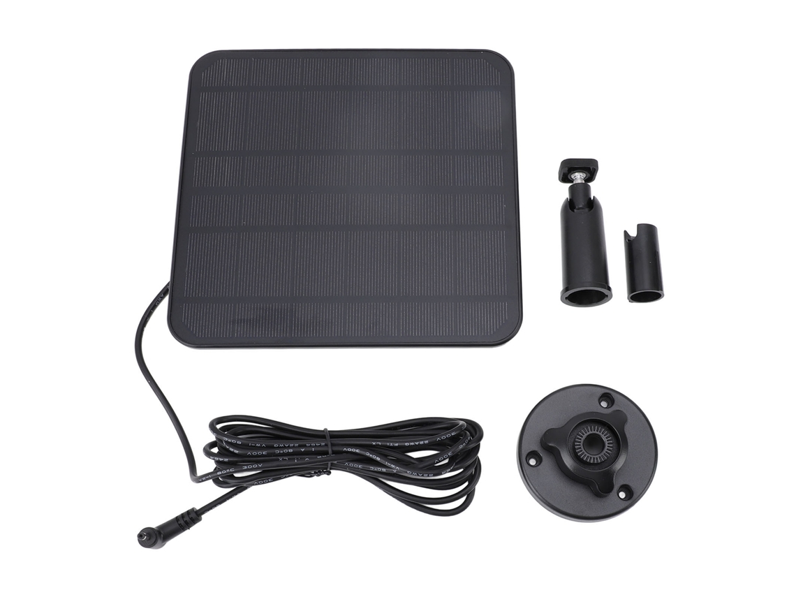 Panel solar 6V 5W, resistente a la intemperie, para cámara de seguridad, compatible con Ring Spotlight Cam, S/MARCA