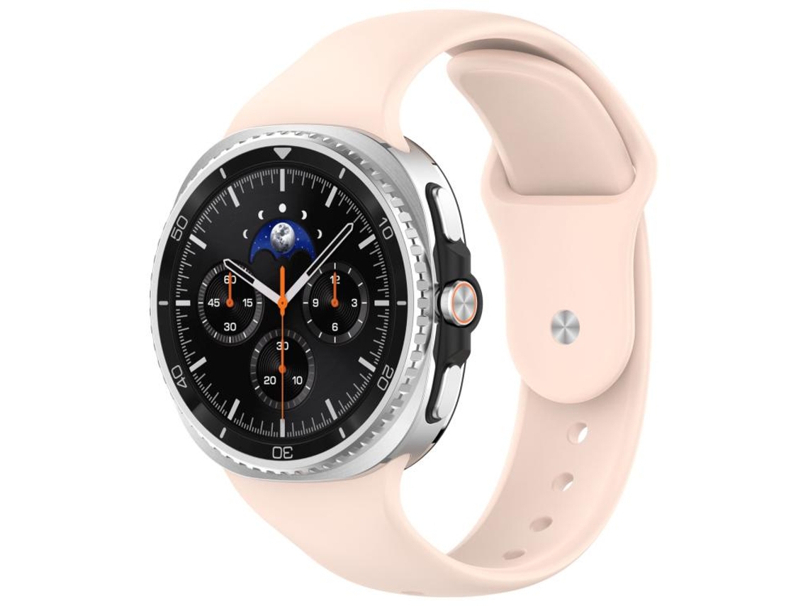 Bracelete Silicone com Fivela Rosa para Samsung Galaxy Watch 8/8 Classic XIAOMOYU