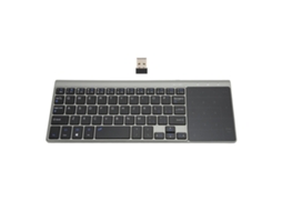 Teclado Touchpad Sem Fio 2.4g Portátil 2 Em 1 Compatível Com Ios Windows Android Aquaforge