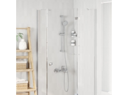 Vidaxl Conjunto De Sistema De Chuveiro Cromo 70 Cm Aço Inoxidável