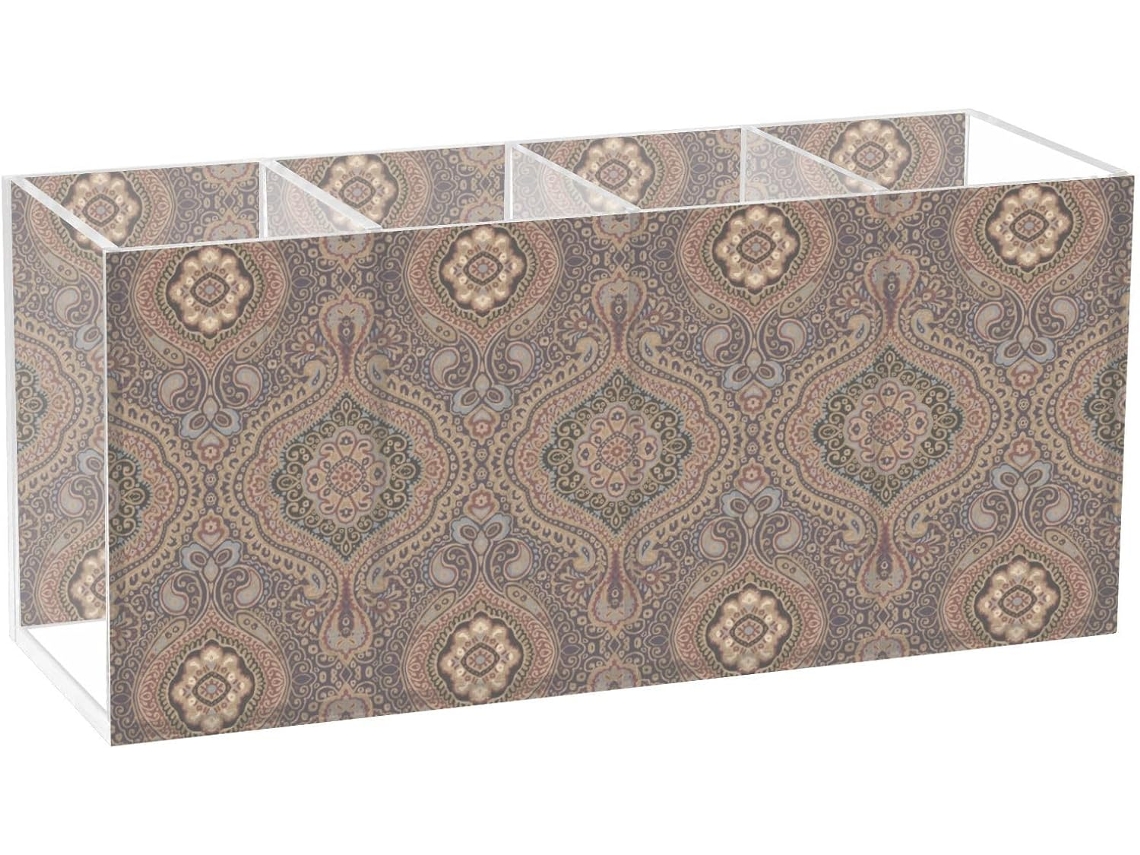 Organizador de Lápis em Acrílico Transparente Frodotgv para Quarto, Escritório, Porta utensílios, Cor Abstrata