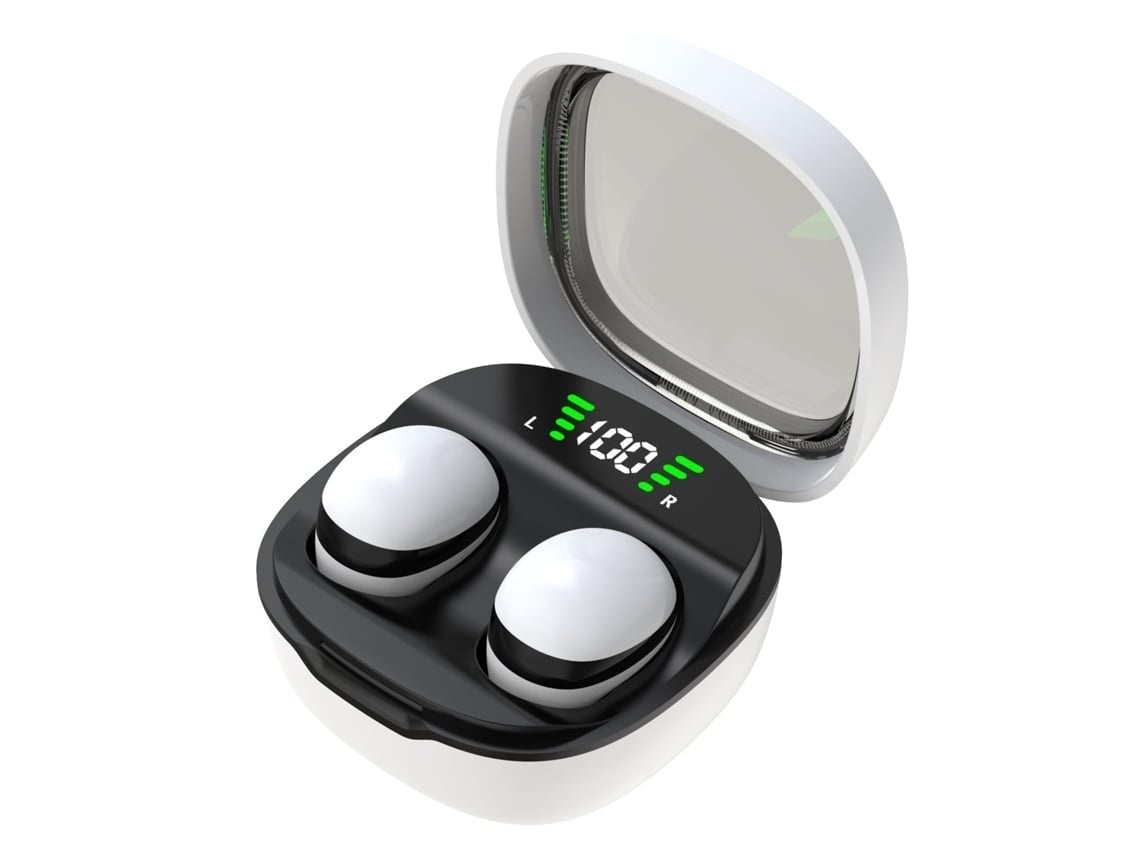 Auriculares Sem Fios Bluetooth Cancelamento De Ruído Microfone Para Chamadas Estojo De Carregamento Lurelia