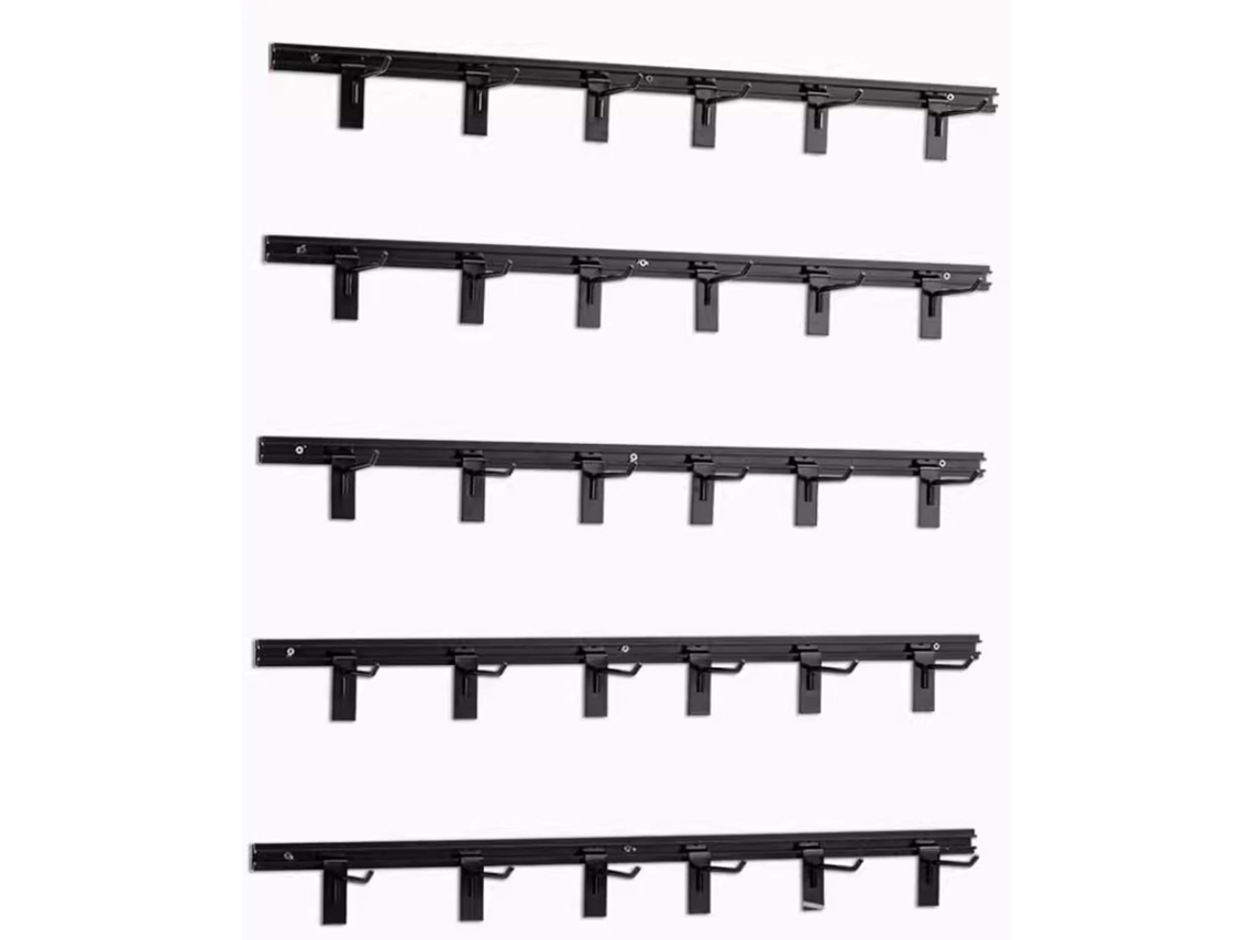 Resistente Em Aço Para Oficina, Armazenamento De Capacete De Segurança (preto, 30 Cm) Suporte